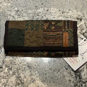 NEW! Donna Sharp Patchwork Wallet